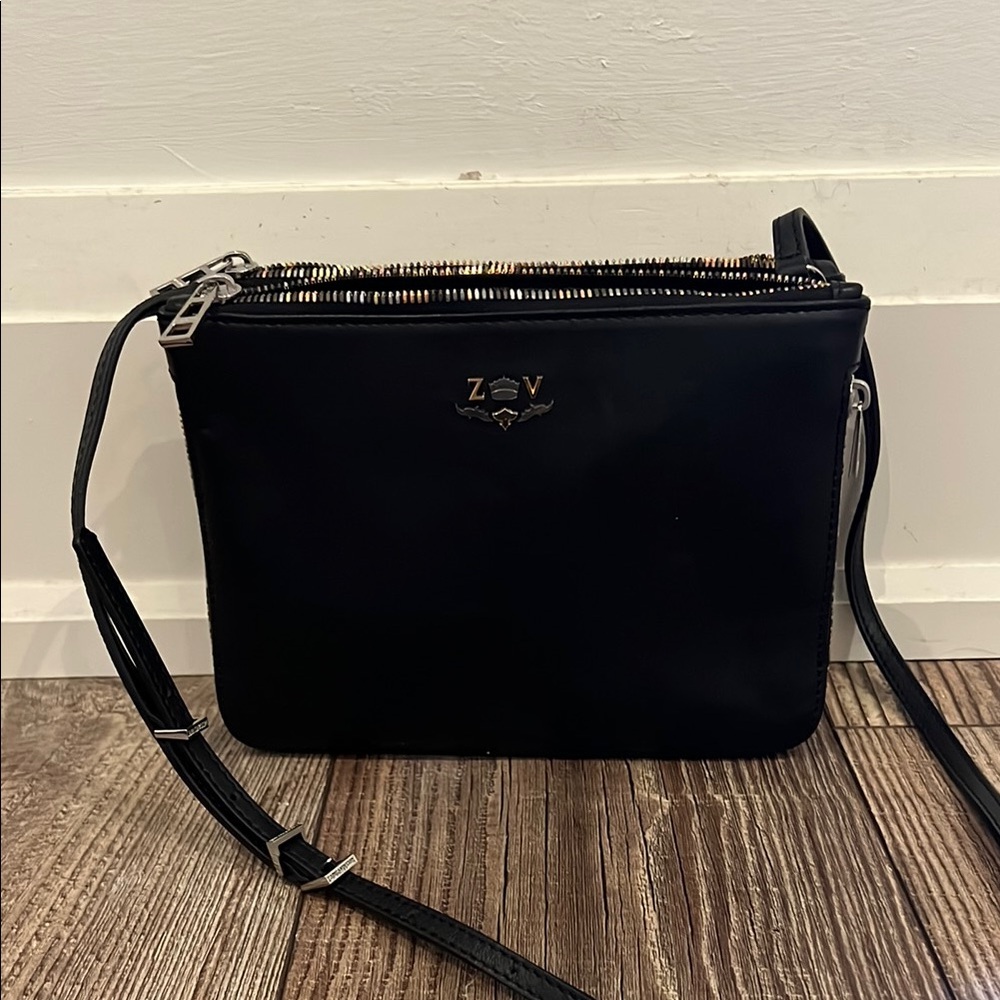 Zadig & Voltaire Black Leather Crossbody Bag
